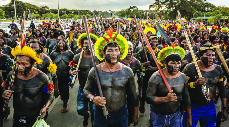 protesto indígena