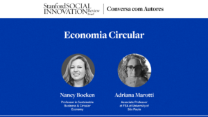 Fotos de Nancy Bocken e Adriana Marotti, especialistas no tema economia circular