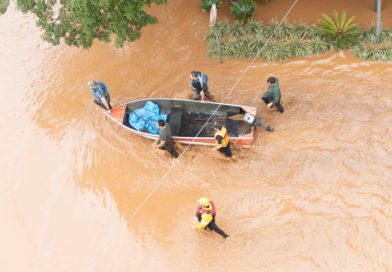 Alagamento no Rio Grande do Sul, em 2024 (Shutterstock)