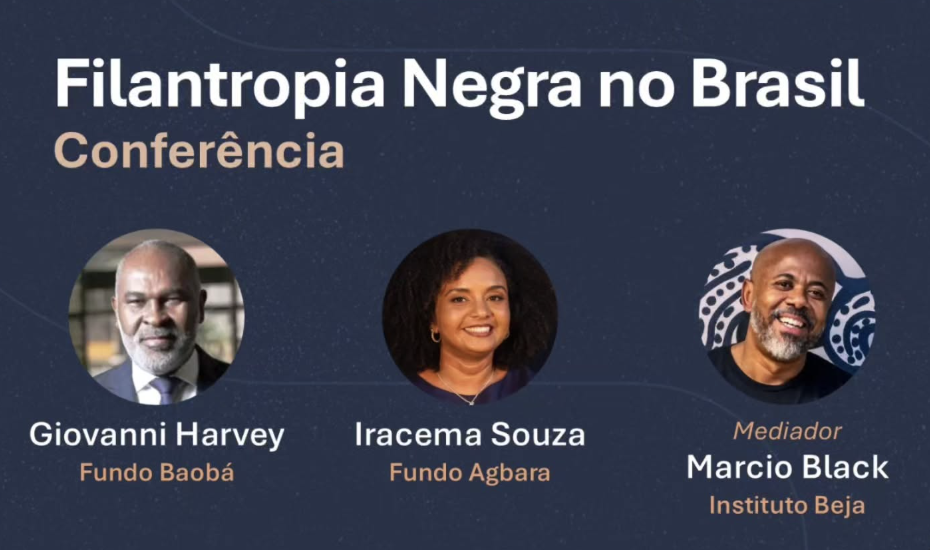 imagem de divulgação do evento Filhantropia Negra no Brasil