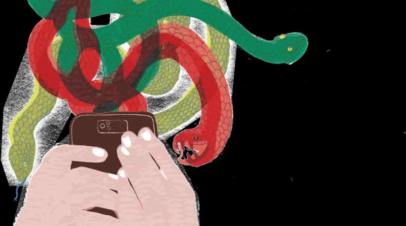 ilustração sobre desinformação