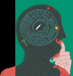 ilustração sobre o tema hesitação vacinal